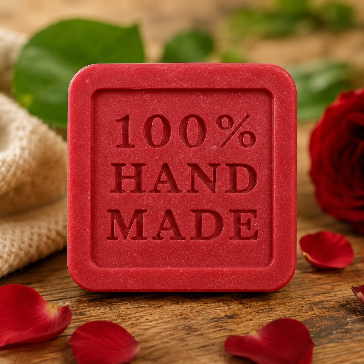 Rose Red,Hand-made soap